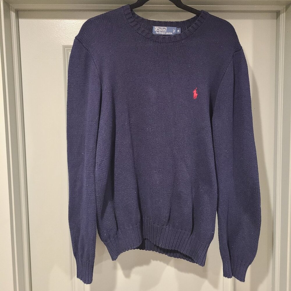 Mens Polo Ralph Lauren Vintage Sweater Size M x225